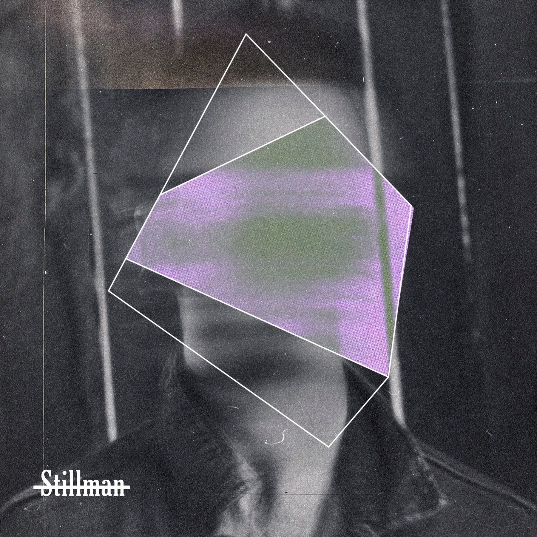 Stillman album artwork with a translucent geometric form